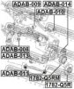 VAG 8K0505311J Control Arm-/Trailing Arm Bush